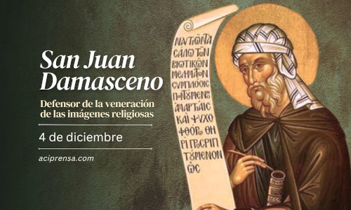 Palabra de Dios 04 de Dici. del 2025. SAN JUAN DAMASCENO  Presbítero y Doctor de la Iglesia.