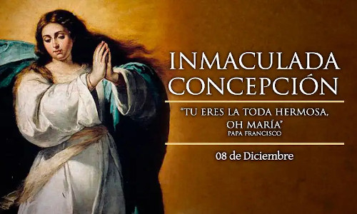 Palabra de Dios 8 de Dic. del 2025. INMACULADA CONCEPCIÓN  DE LA SANTÍSIMA VIRGEN MARÍA.