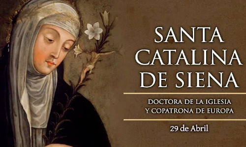 Palabra de Dios 29 de Abril de 2026. SANTA CATALINA DE SIENA,  Virgen y Doctora de la Iglesia.