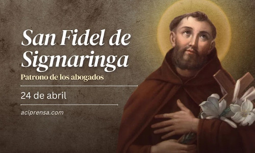 Palabra de Dios 24 de Abril del 2026. SAN FIDEL DE SIGMARINGA.