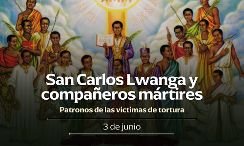 Palabra de Dios 3 de Junio del 2026. SAN CARLOS LWANGA y Compañeros Mártires.