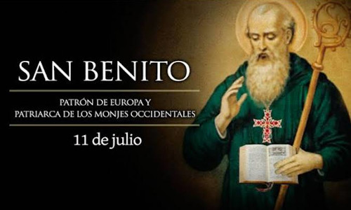 Palabra de Dios 11 de Julio de 2026. SAN BENITO, Abad y Patrón de Europa.