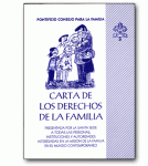 Carta de los derechos de la familia: La Iglesia  lo pública en 1983: Documento en word.