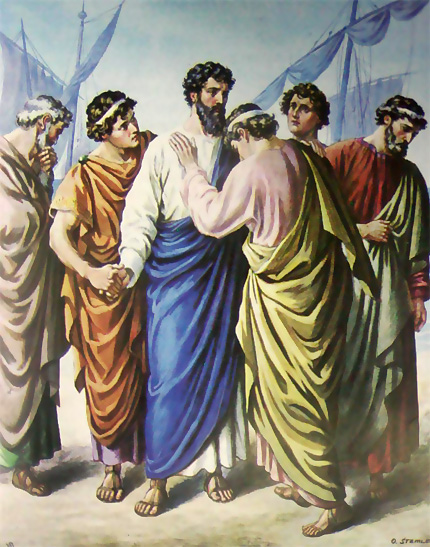 1a lect. del libro de los Hechos de los Apóstoles 13,14.43-52.Domingo 21 de Abril de 2013.