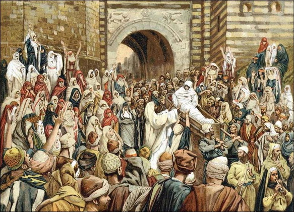 Evangelio San Lucas 7,11-17. Domingo 9 de Junio de 2013.