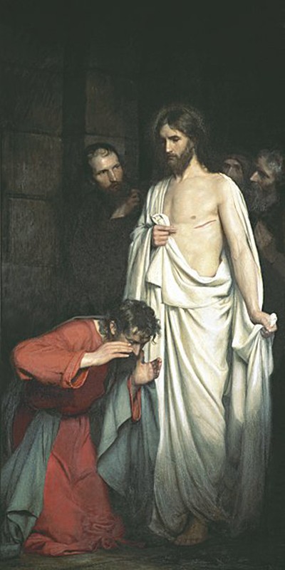 Evangelio San Juan 20,24-29. Miércoles 3 de Julio de 2013.