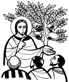 La respuesta del hombre a Jesús es la fe. San Lucas 17, 5-10.