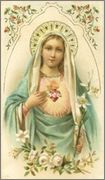 A la Virgen del Sagrado Corazón