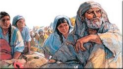 1a lect del libro de los Reyes  4,42-44. Domingo 26 de Julio de 2015. FIESTA DE LOS ABUELOS, ESPECIAL LOS DE JESÚS.