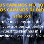 1a lect del libro del Profeta Isaías 55,6-9. Domingo 24 de Septiembre de 2017.
