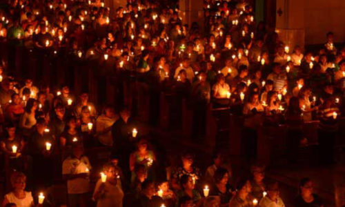 Vigilia pascual, borrón y cuenta nueva ¡aleluya! pregón pascual.