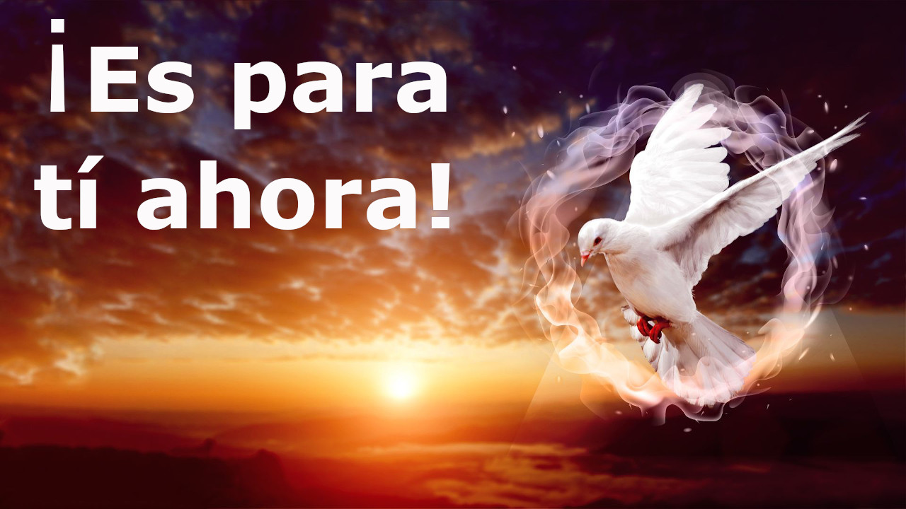 ¡Es para ti ahora! Kerigma, la buena nueva.