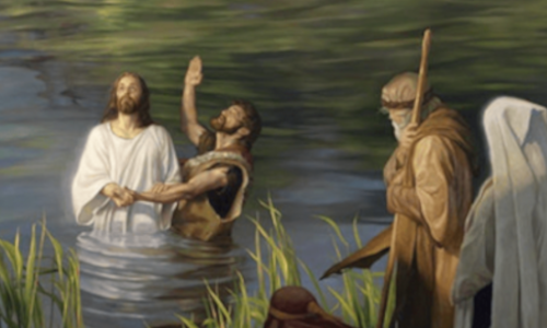 El bautismo del Señor Jesús y la fe del católico.