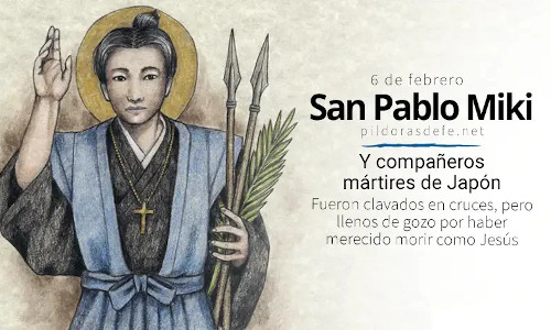 Palabra de Dios 6 de Feb. del 2026. SAN PABLO MIKI Y COMPAÑEROS MÁRTIRES.