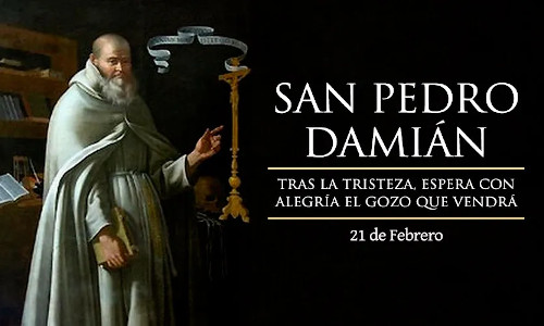 Palabra de Dios 21 de Feb. del 2026. SAN PEDRO DAMIÁN, Obispo y Doctor de la Iglesia.