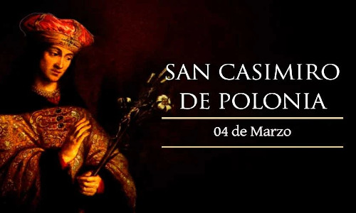 Palabra de Dios 4 de Marzo del 2026.  SAN CASIMIRO.